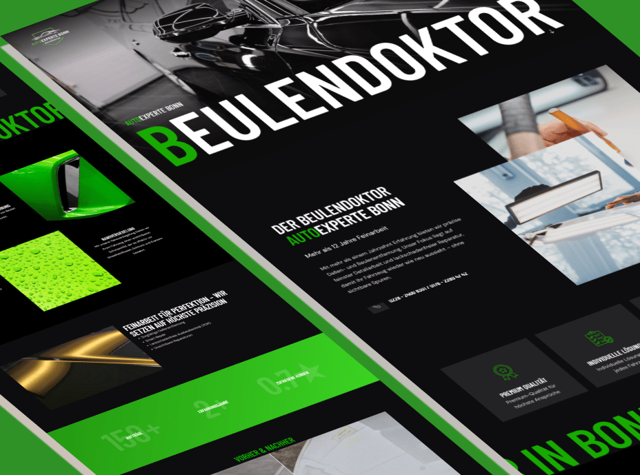 professionelle Webdesign Autoexperte